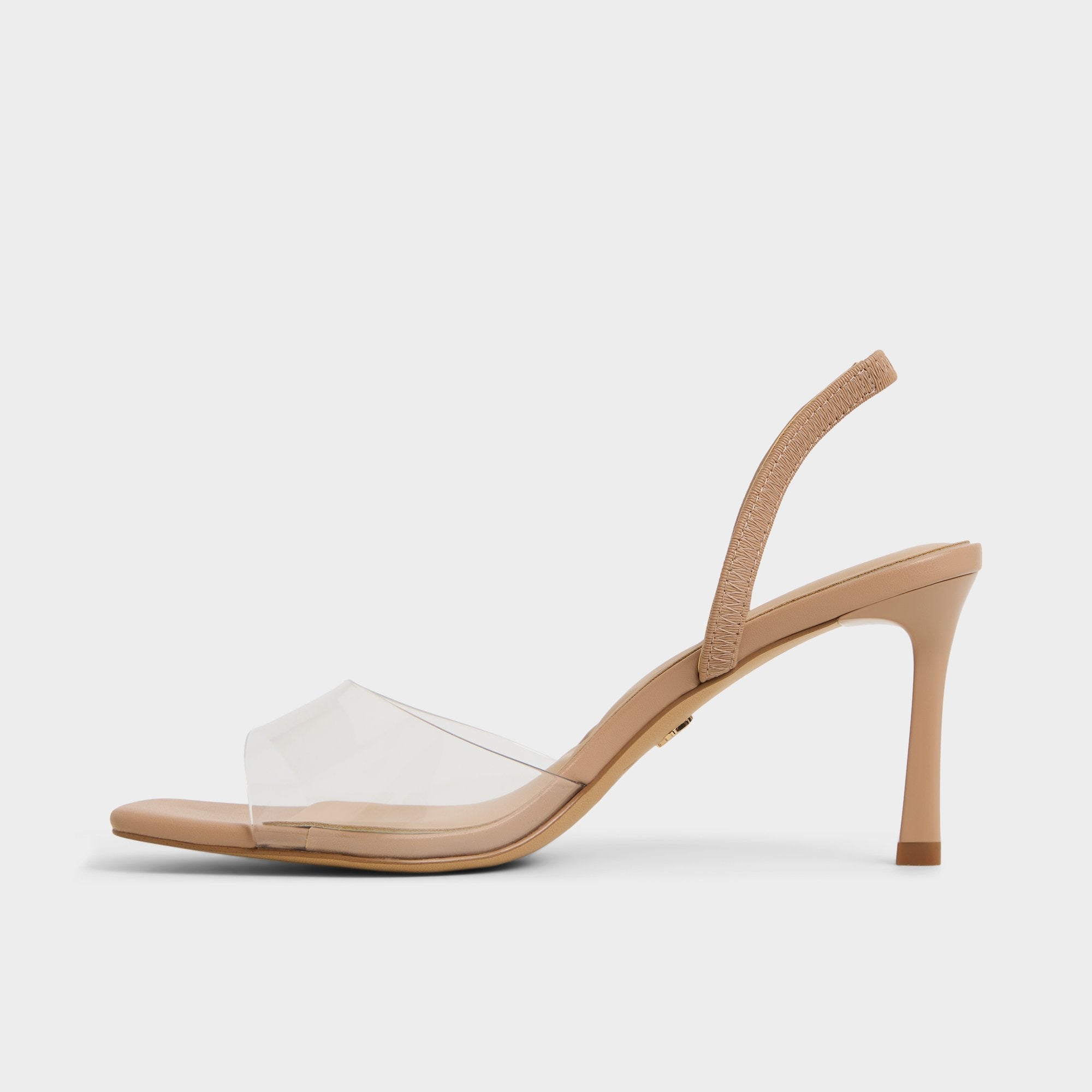 Andyana Beige Women's Strappy sandals - Slingback heeled sandal, Stiletto heel | Aldo for sale