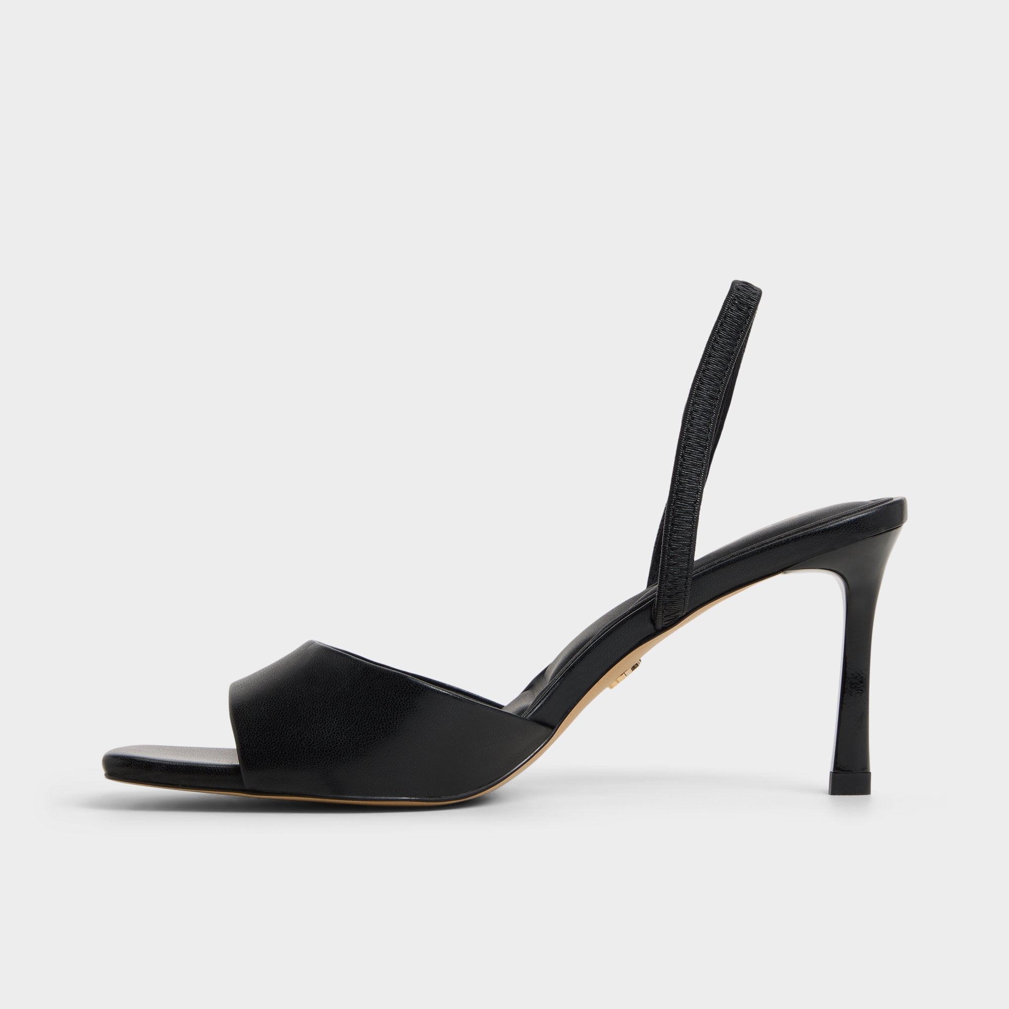 Andya Black Women's Strappy sandals - Slingback heeled sandal, Stiletto heel | Aldo online