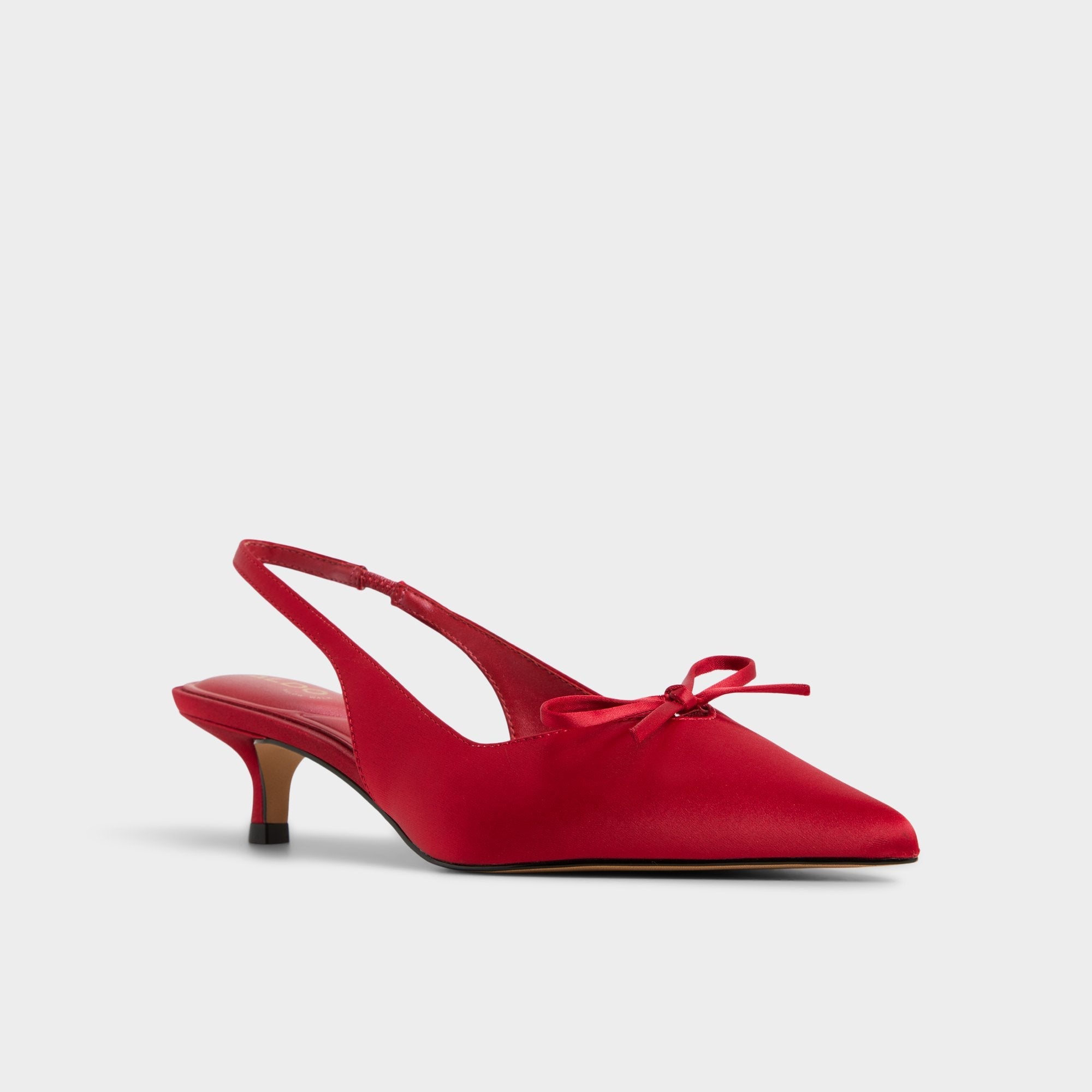 Azizza in Dark Red - Slingback heel, Kitten heel | Aldo sale