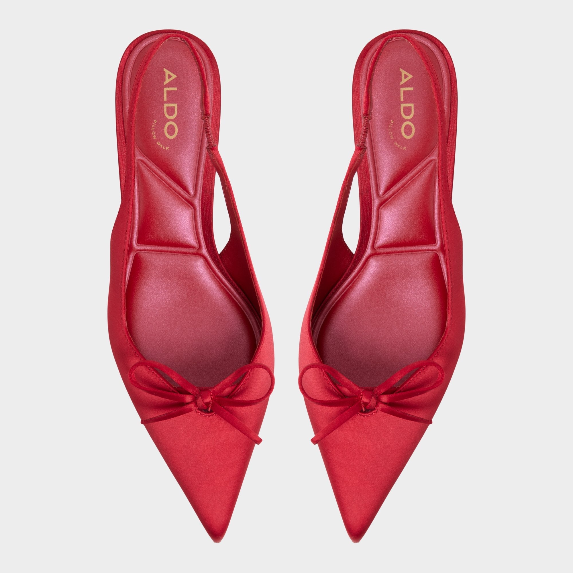 Azizza in Dark Red - Slingback heel, Kitten heel | Aldo sale