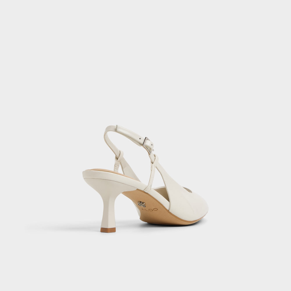 Adan in White Bone - Slingback heel, Kitten heel | Aldo on sale