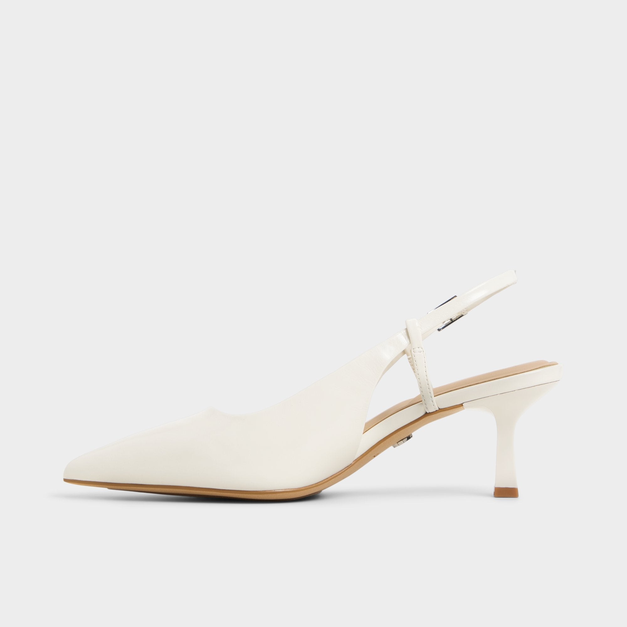 Adan in White Bone - Slingback heel, Kitten heel | Aldo on sale