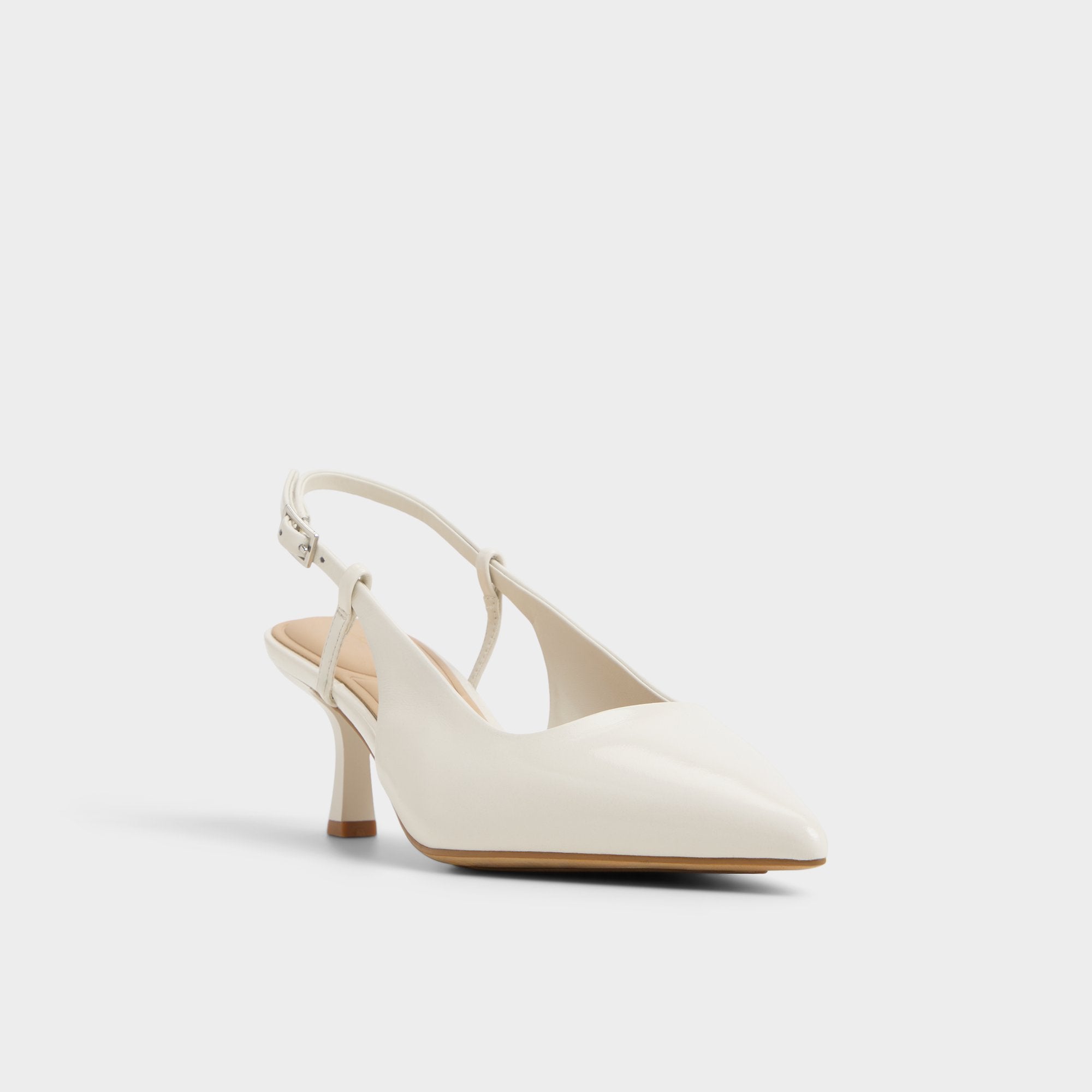 Adan in White Bone - Slingback heel, Kitten heel | Aldo on sale