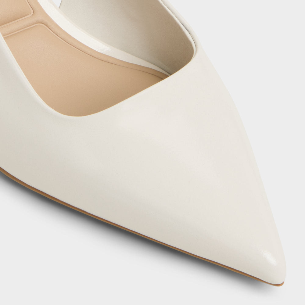 Adan in White Bone - Slingback heel, Kitten heel | Aldo on sale