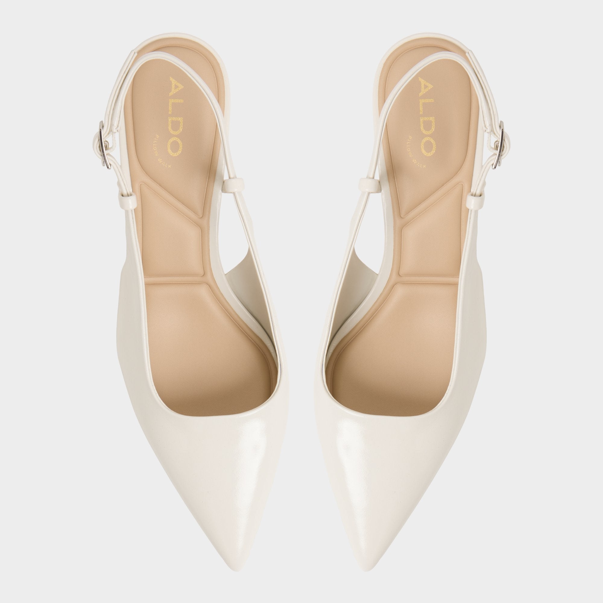 Adan in White Bone - Slingback heel, Kitten heel | Aldo on sale