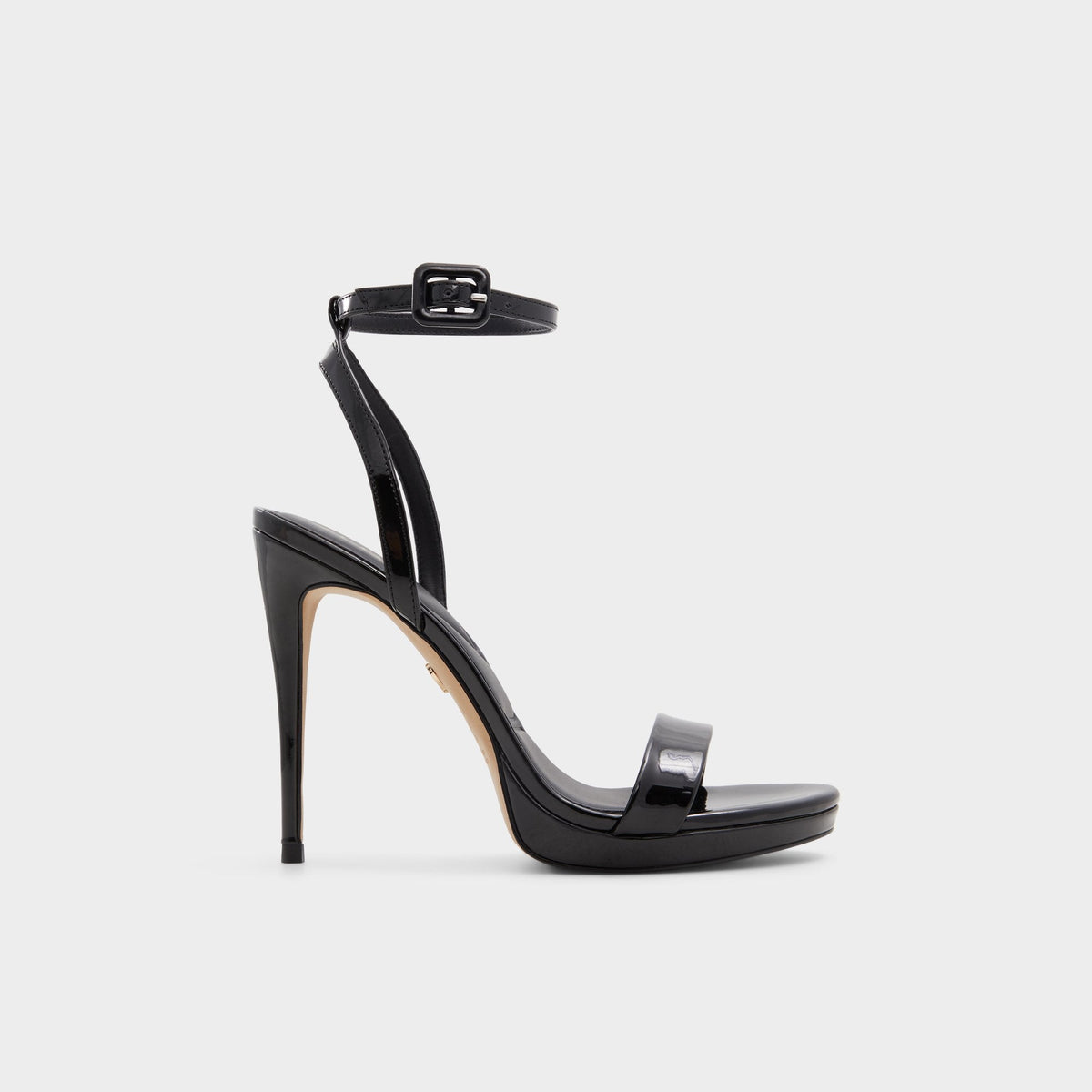 Katelina Black Women's Heeled sandals - Strappy heeled sandal, Stiletto platform | Aldo discount