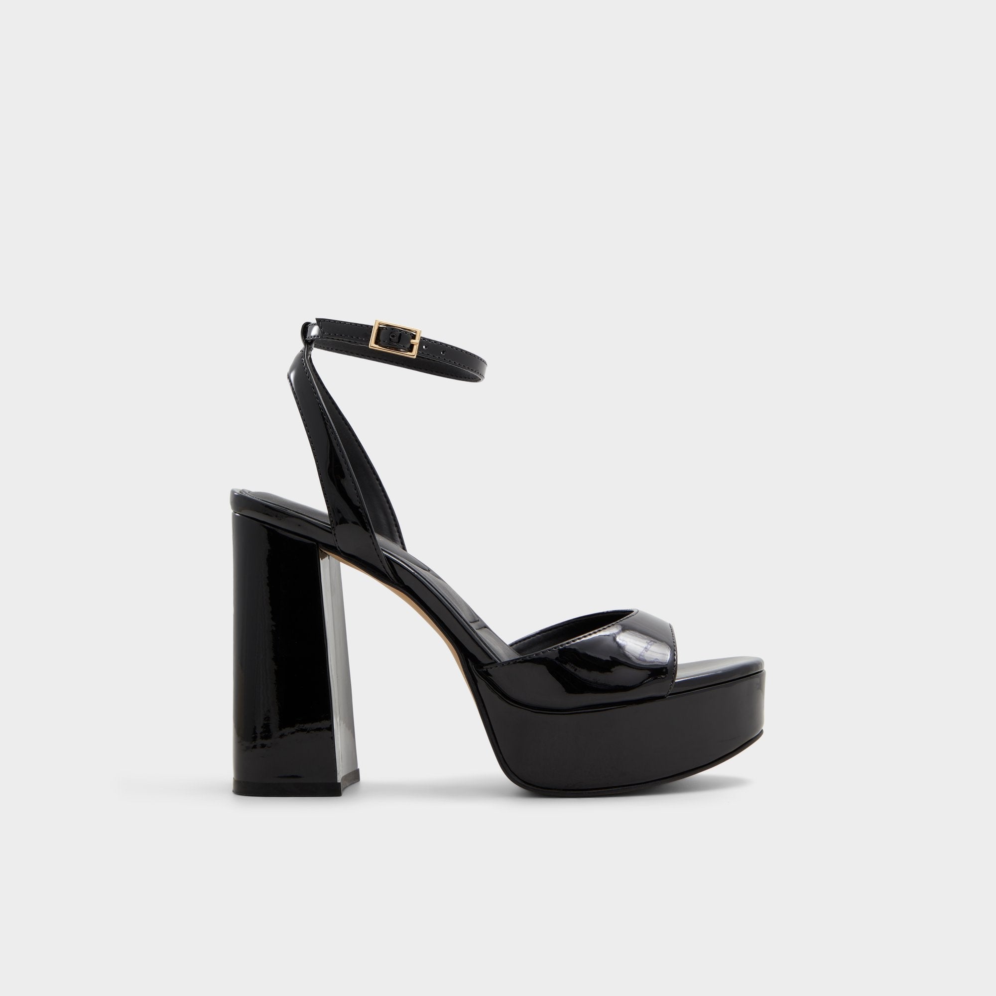 Valoria Black Women's Platform sandals - Strappy heeled sandal, Platform | Aldo on sale