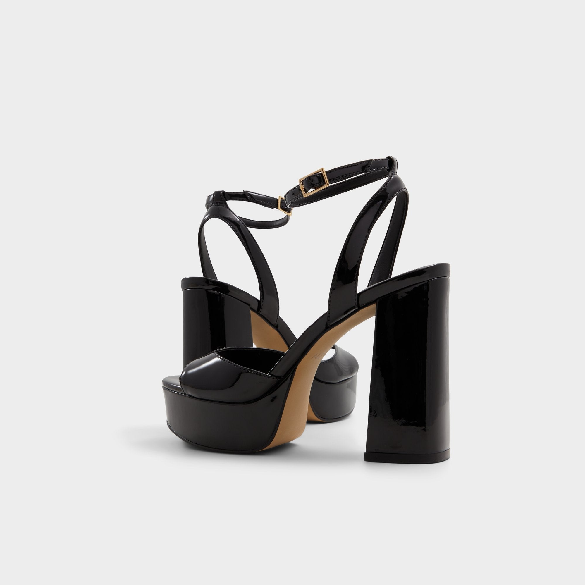 Valoria Black Women's Platform sandals - Strappy heeled sandal, Platform | Aldo on sale