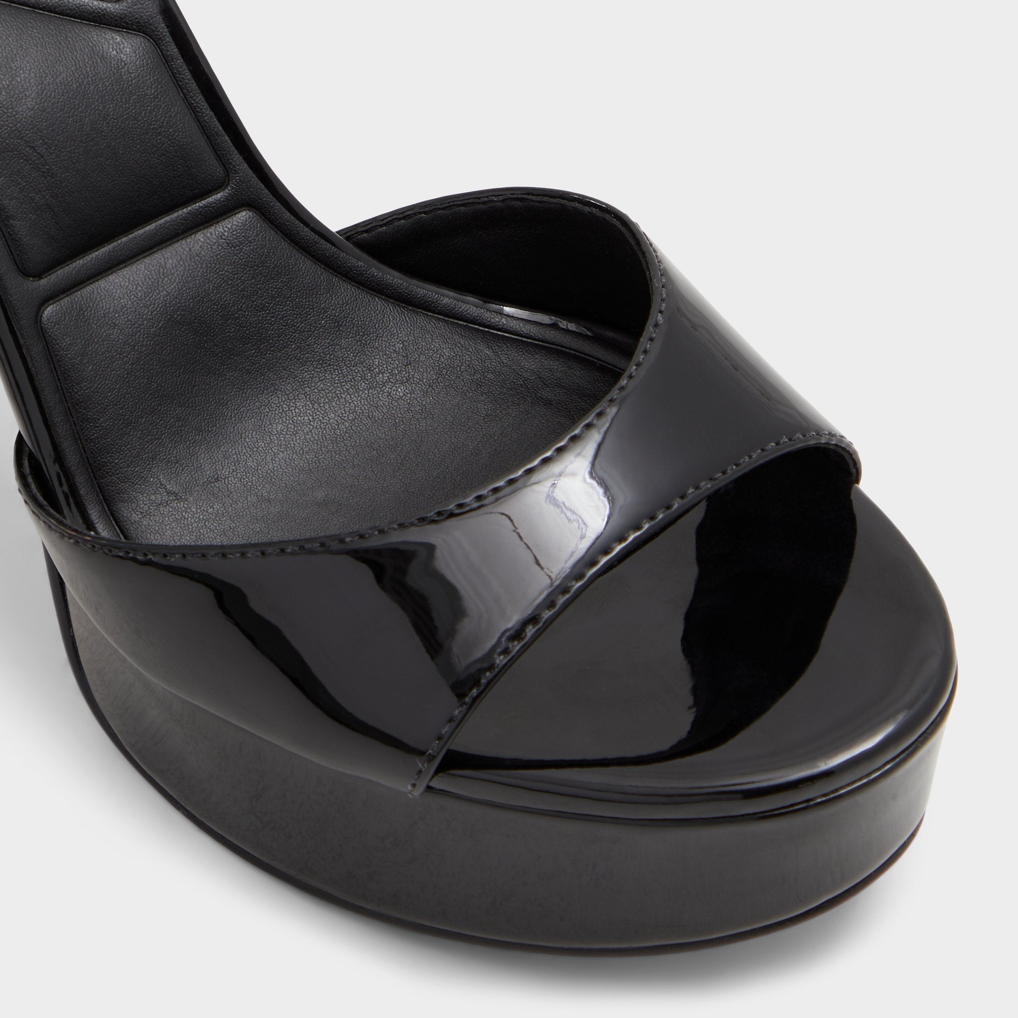 Valoria Black Women's Platform sandals - Strappy heeled sandal, Platform | Aldo on sale
