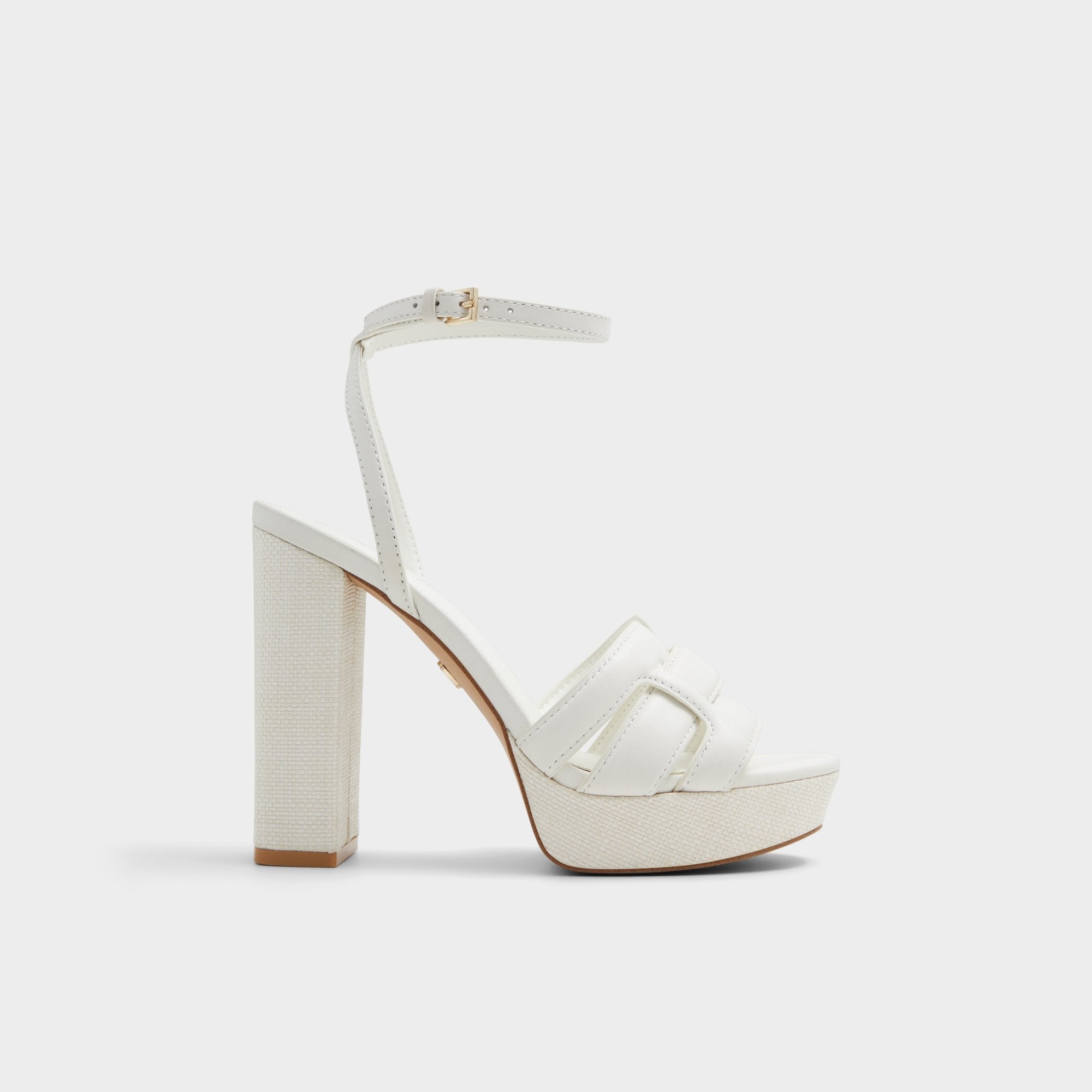 Valaberel Open White Women's Platform sandals - Strappy heeled sandal, Platform | Aldo discount