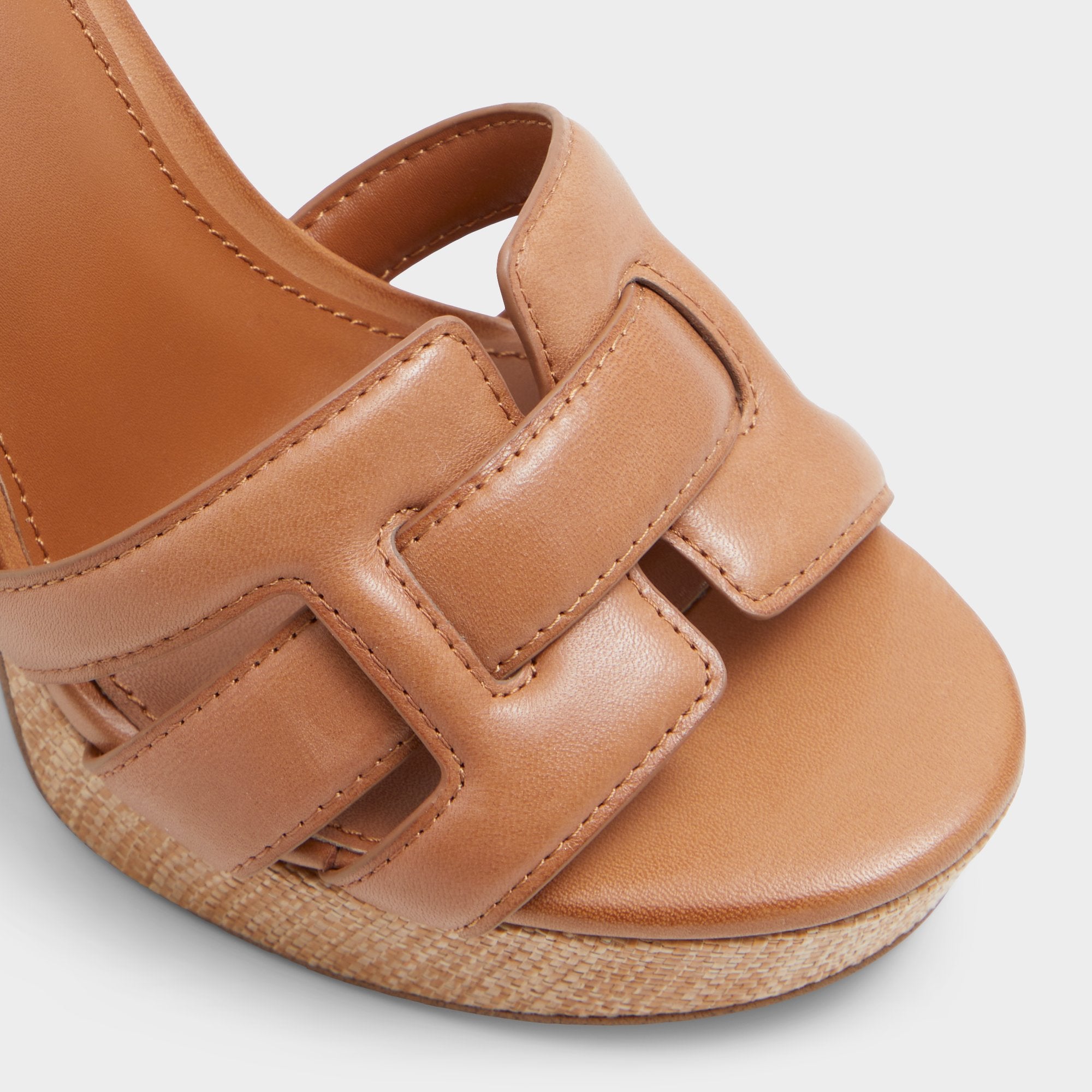 Valaberel Medium Brown Women's Platform sandals - Strappy heeled sandal, Platform | Aldo for sale