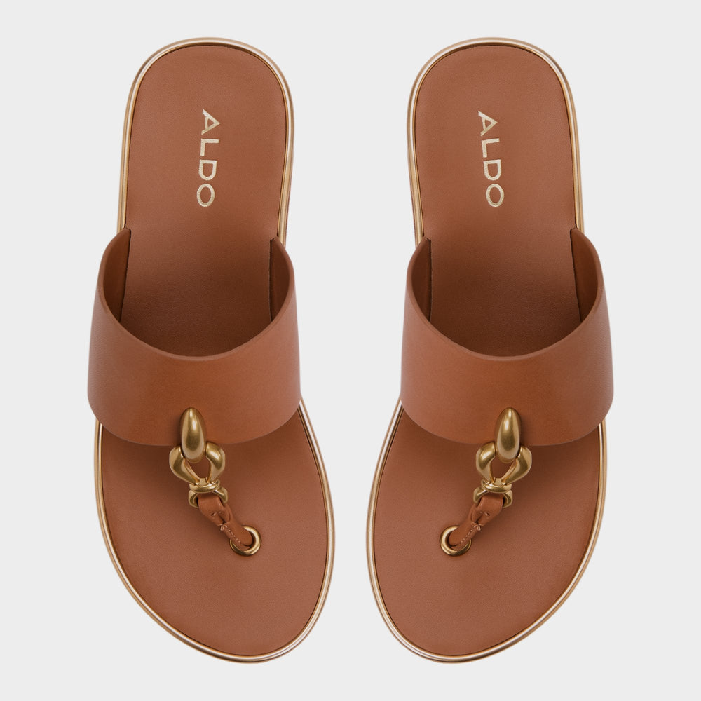 Penelopy Medium Brown Women's Platform sandals - Wedge sandal, Wedge heel | Aldo discount
