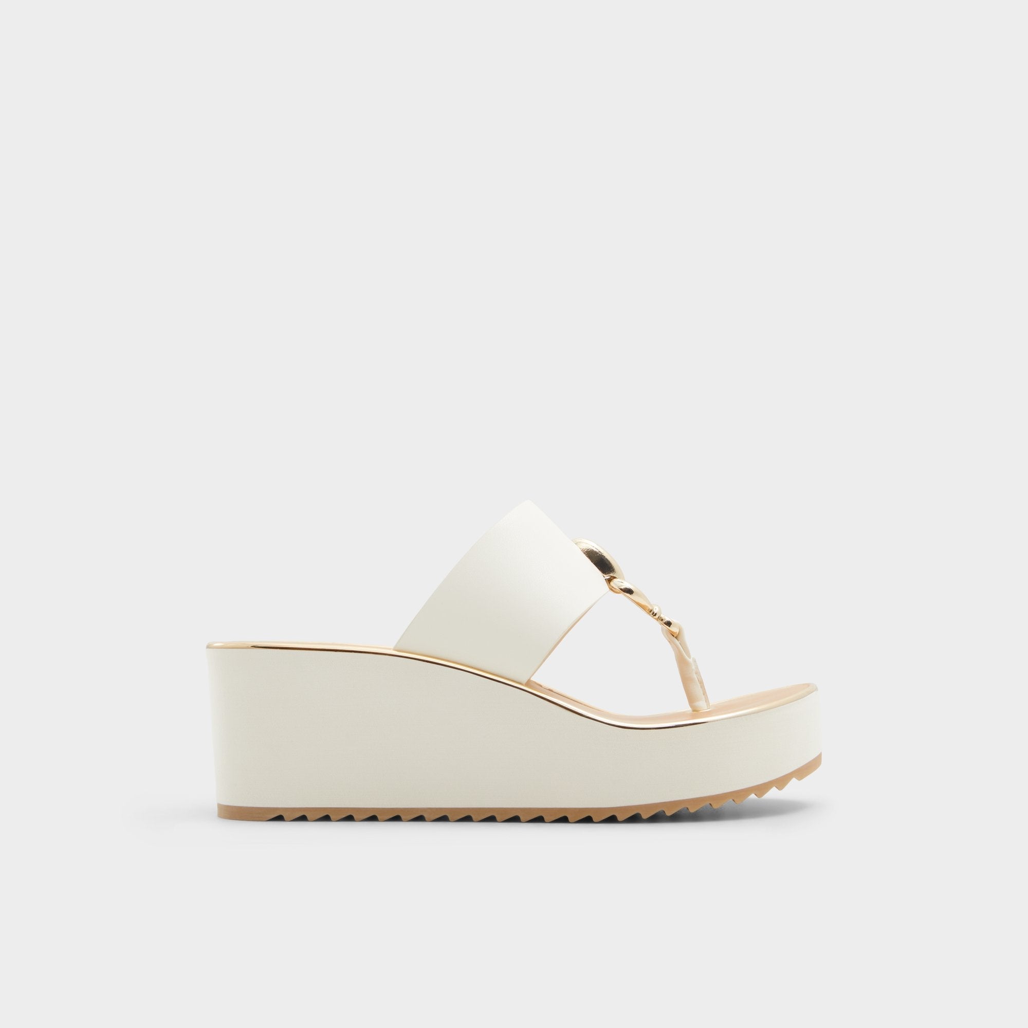 Penelopy White Women's Wedges - Wedge sandal, Wedge heel | Aldo outlet