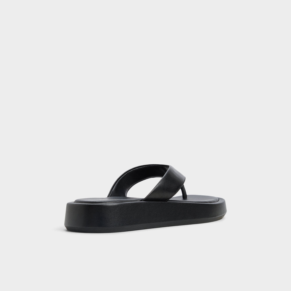 Grettle Black Women's Flats - Flip flop, Flatform | Aldo on sale