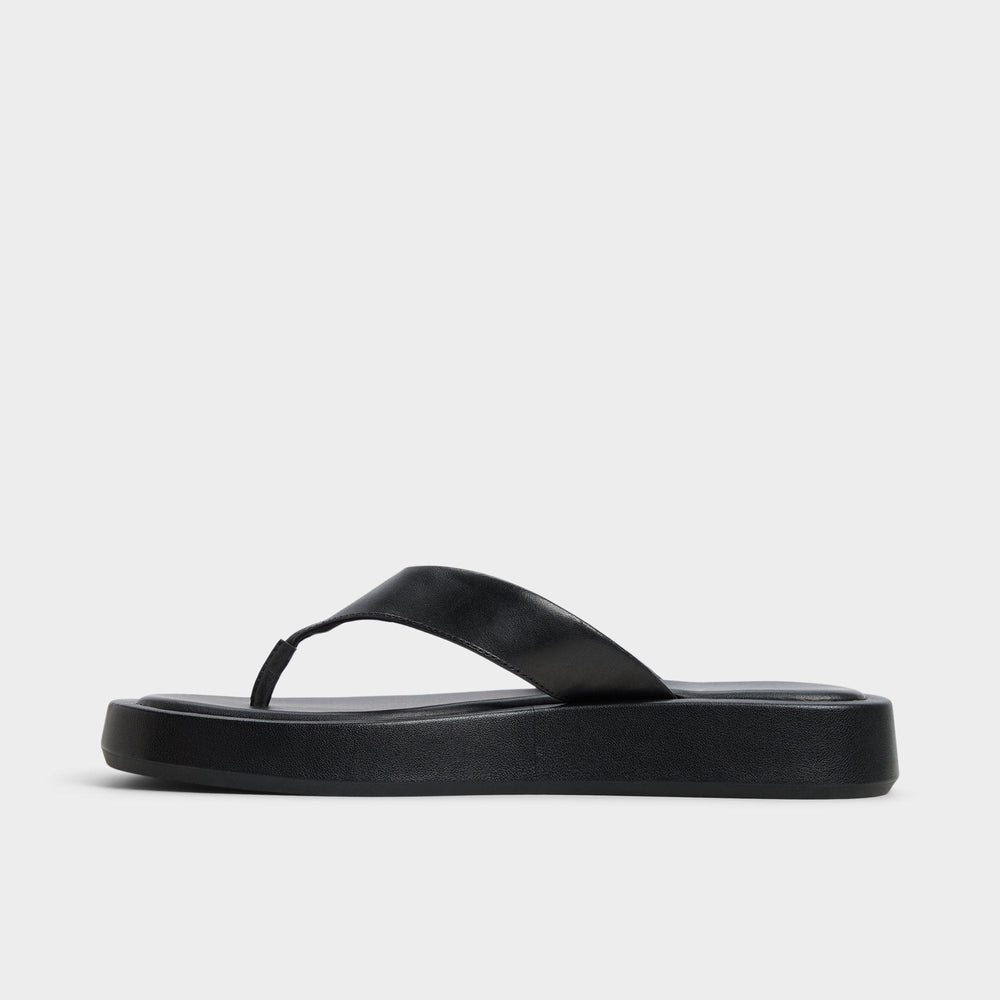 Grettle Black Women's Flats - Flip flop, Flatform | Aldo on sale