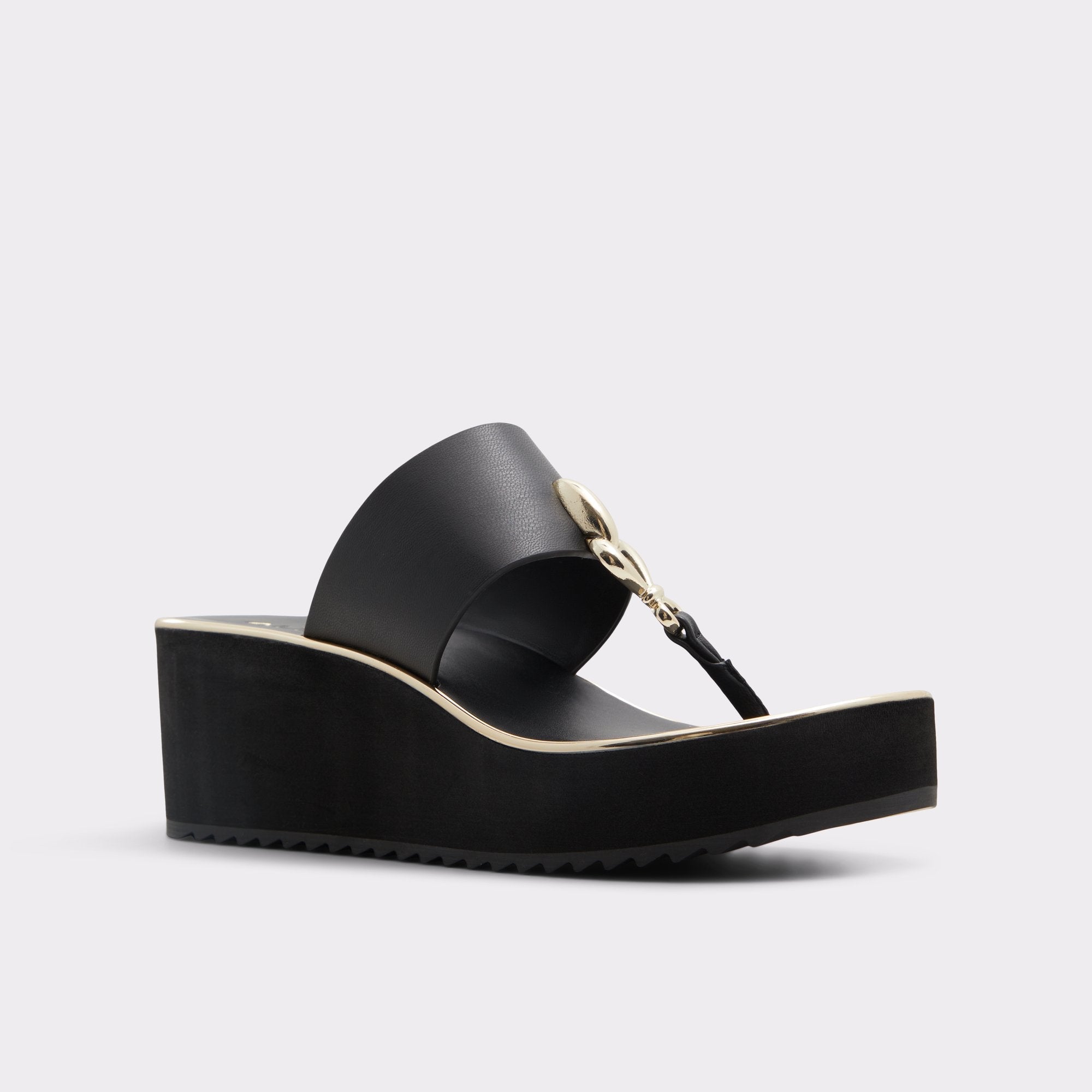 Penelopy Black Women's Wedges - Wedge sandal, Wedge heel | Aldo online