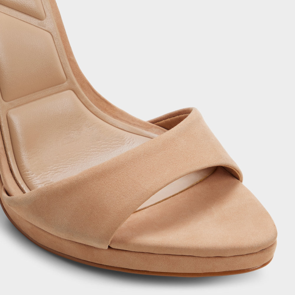 Ivette in Medium Beige - Strappy heeled sandal, Platform | Aldo discount