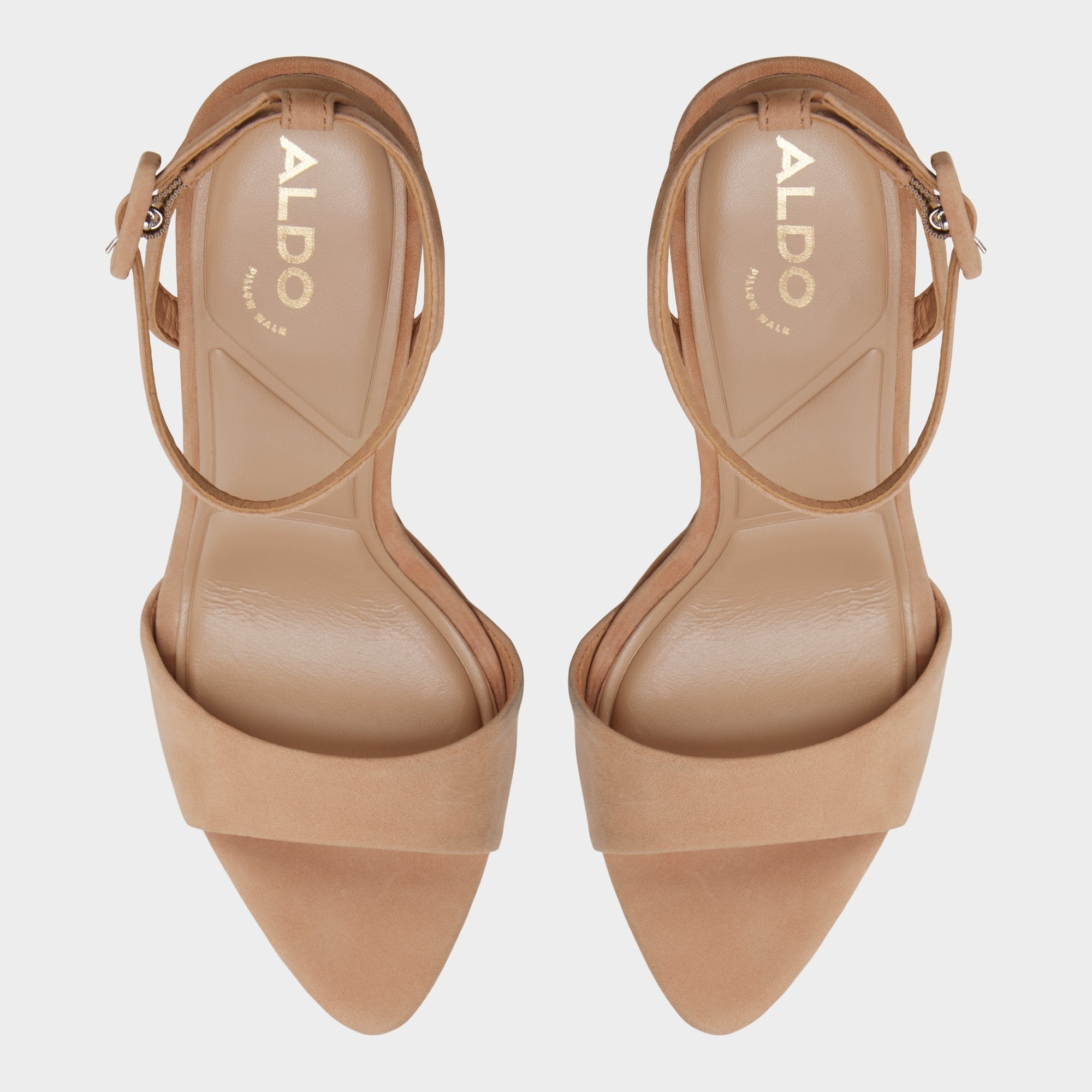 Ivette in Medium Beige - Strappy heeled sandal, Platform | Aldo discount