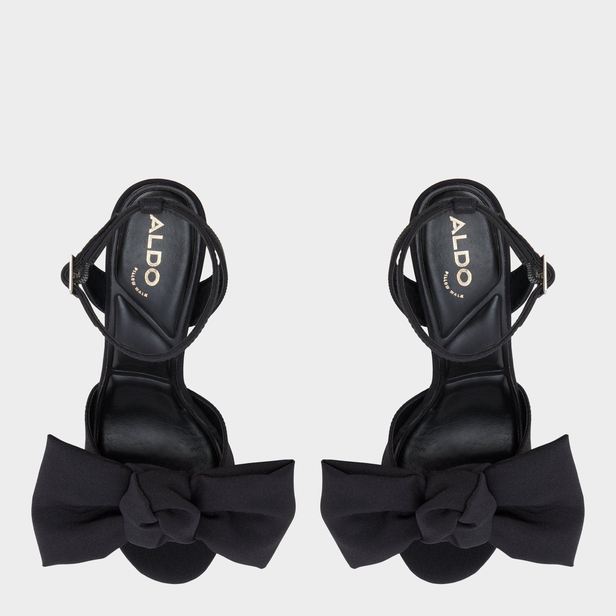 Luscious in Black 14154112 - Strappy heeled sandal, Platform | Aldo sale