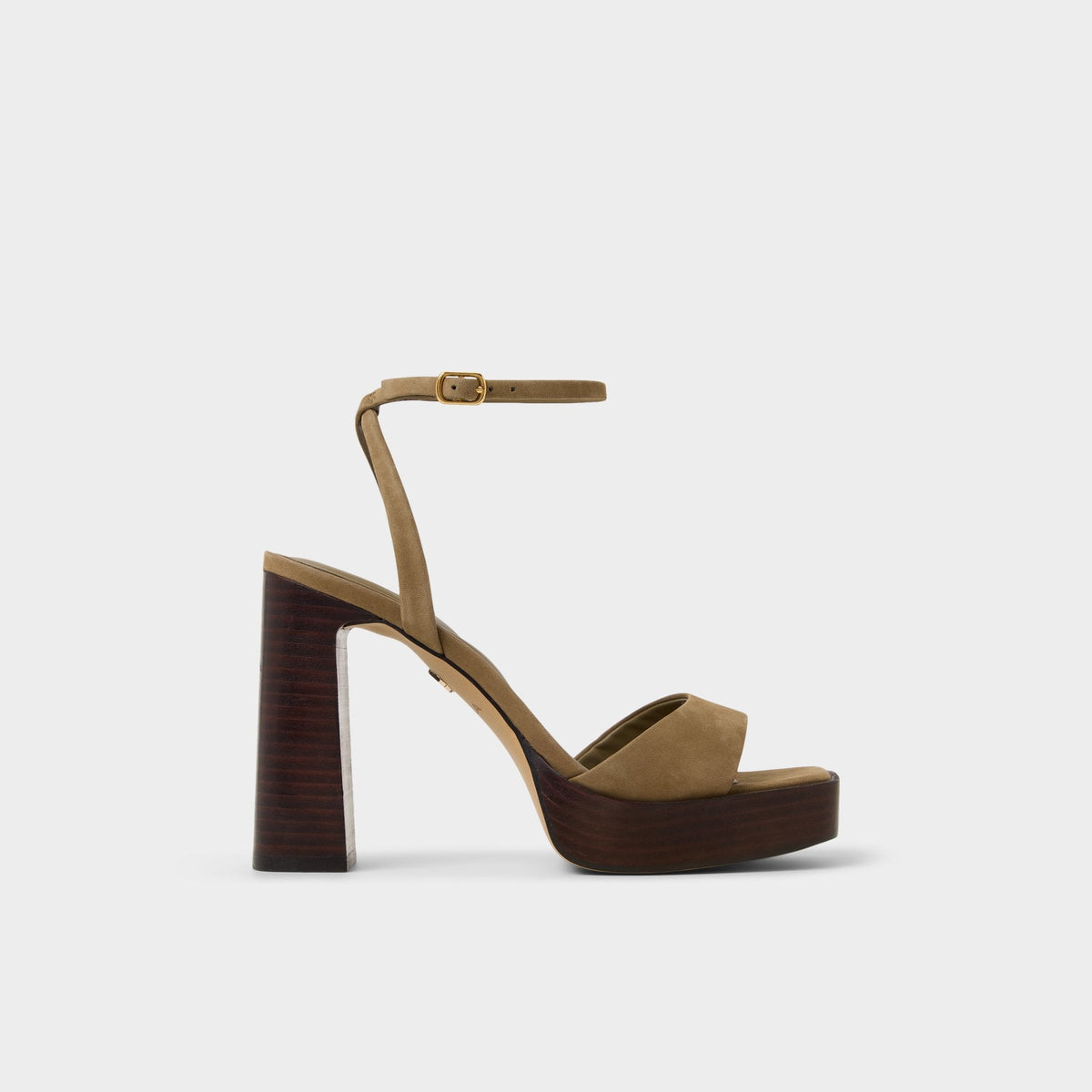 Lothon in Other Green - Strappy heeled sandal, Platform | Aldo on sale