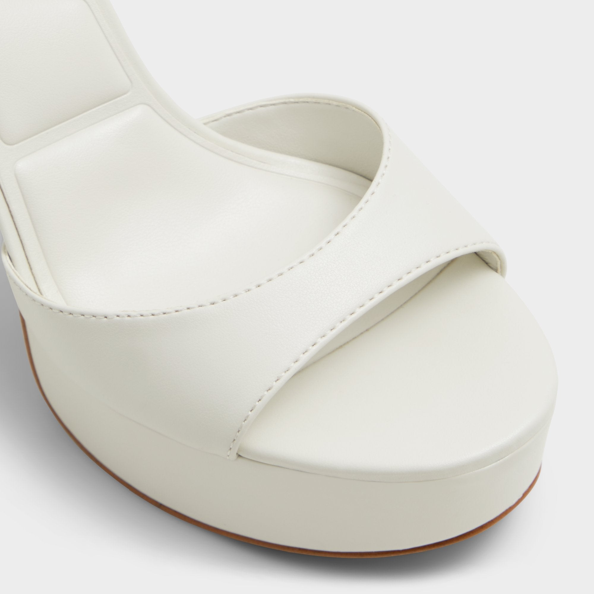 Valoria White Women's Platform sandals - Strappy heeled sandal | Aldo on sale