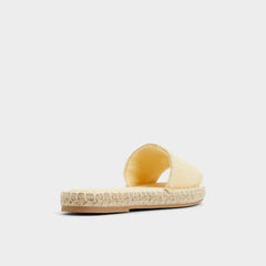 Erireni Dark Yellow Women's Platform sandals - Slide sandal | Aldo outlet