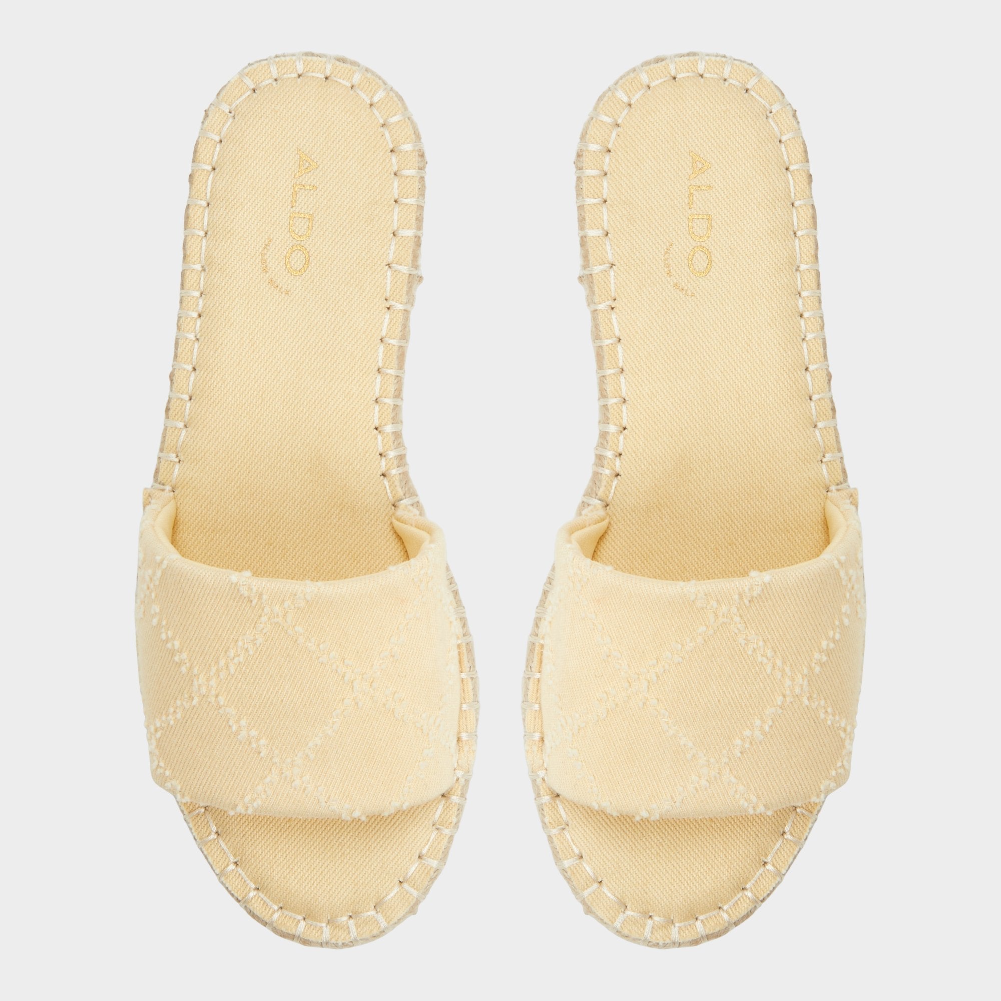 Erireni Dark Yellow Women's Platform sandals - Slide sandal | Aldo outlet