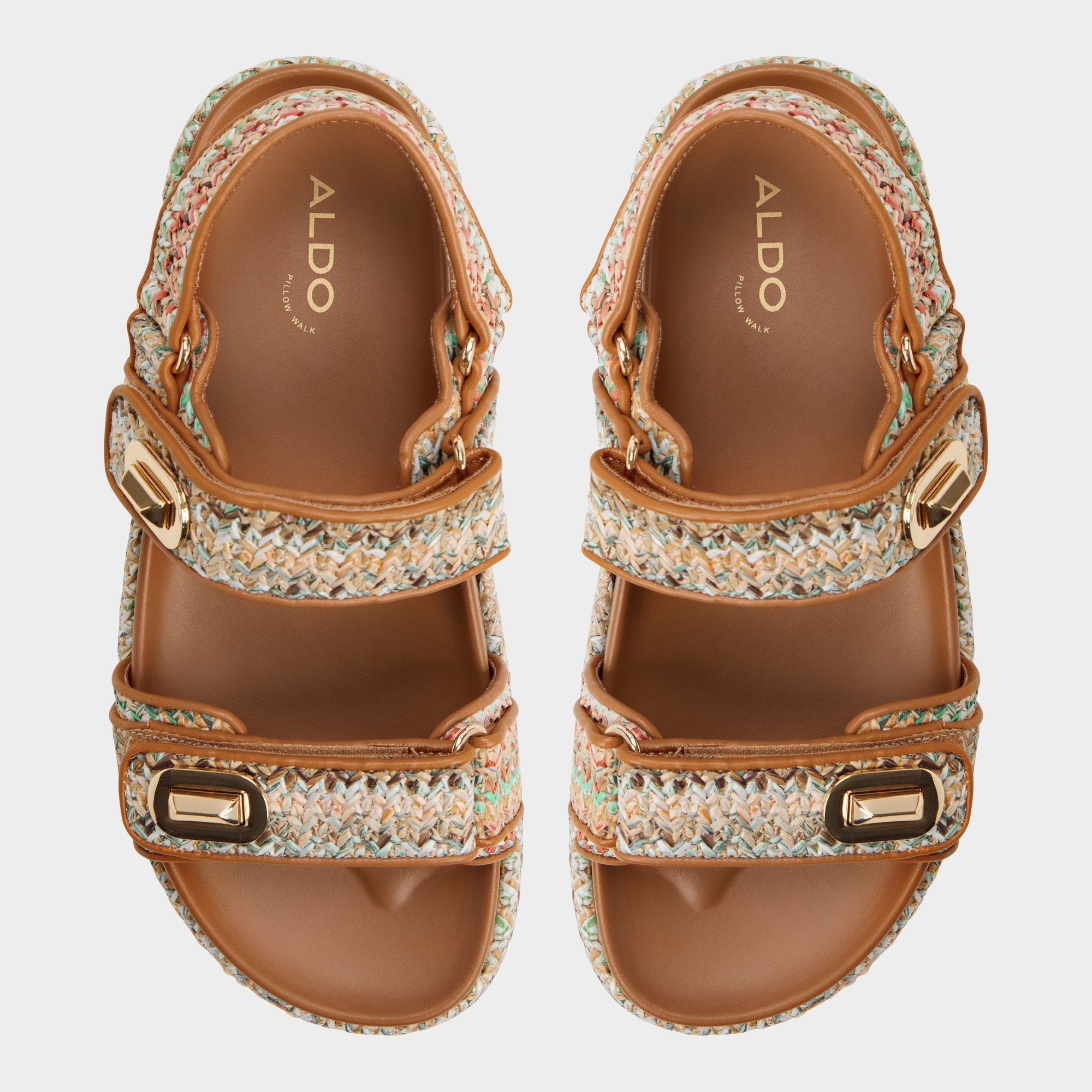 Sunhaven Bright Multi Women's Platform sandals - Footbed sandal | Aldo sale