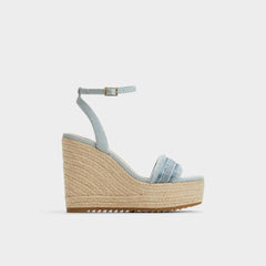 Aberitram Denim Women's Platform sandals - Wedge sandal | Aldo discount