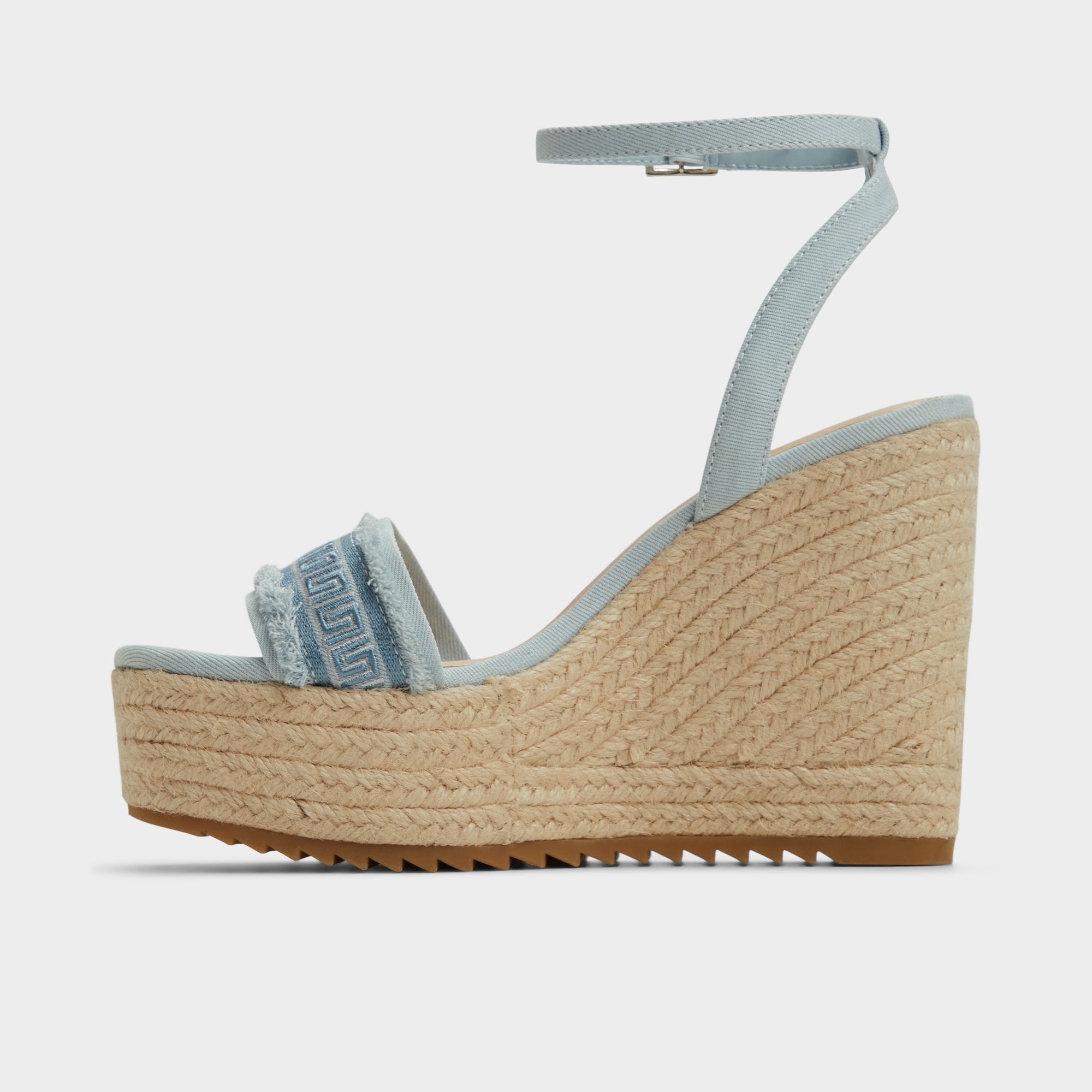 Aberitram Denim Women's Platform sandals - Wedge sandal | Aldo discount