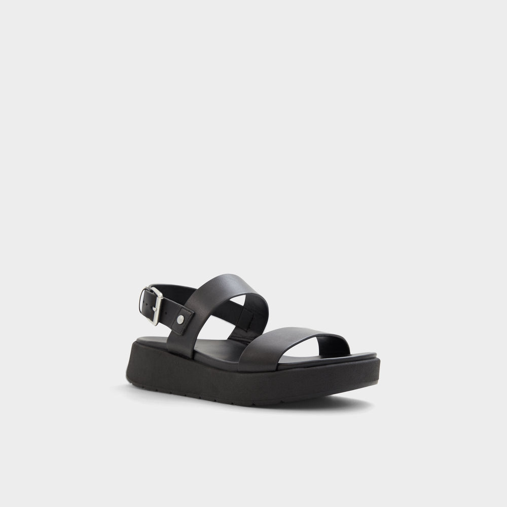 Silyia Black Women's Sandals - Flat sandal | Aldo sale