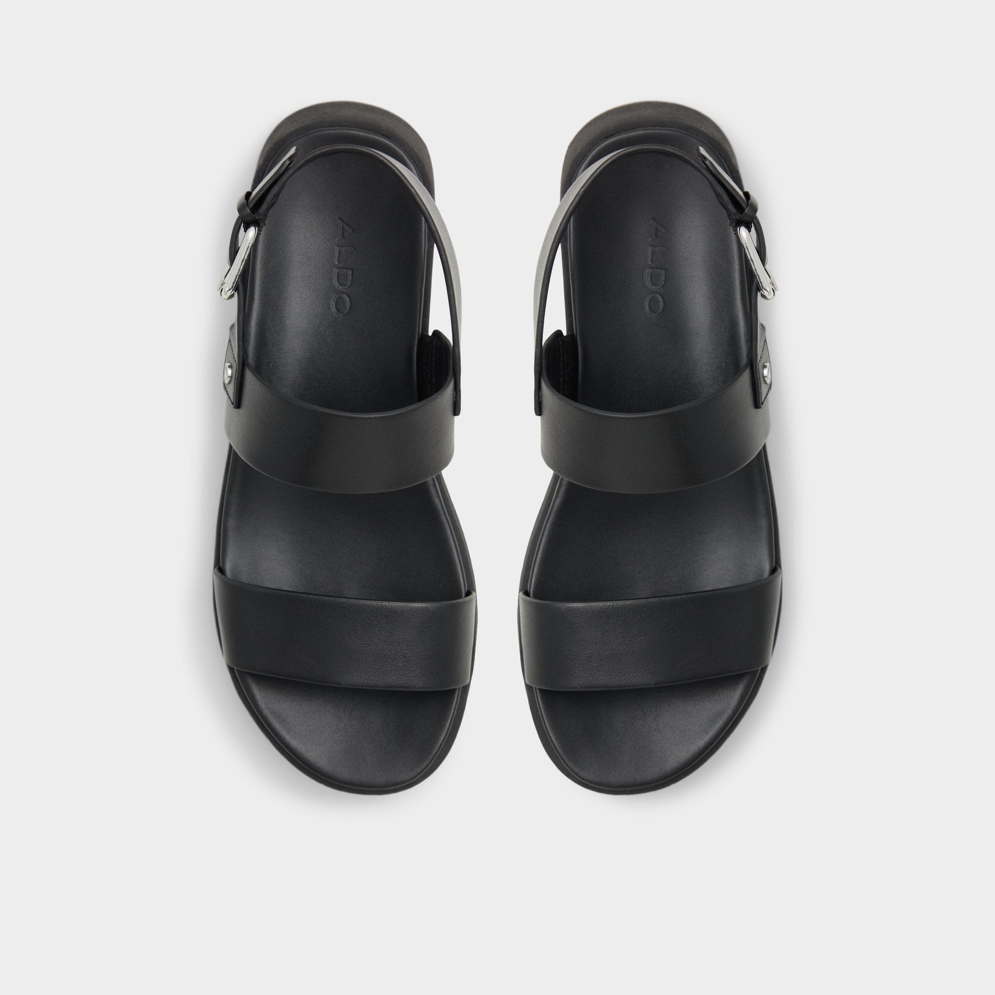 Silyia Black Women's Sandals - Flat sandal | Aldo sale