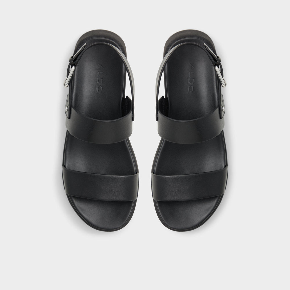 Silyia Black Women's Sandals - Flat sandal | Aldo sale