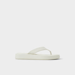 Grettle White/Bone Women's Flats - Flip flop, Flatform | Aldo on sale