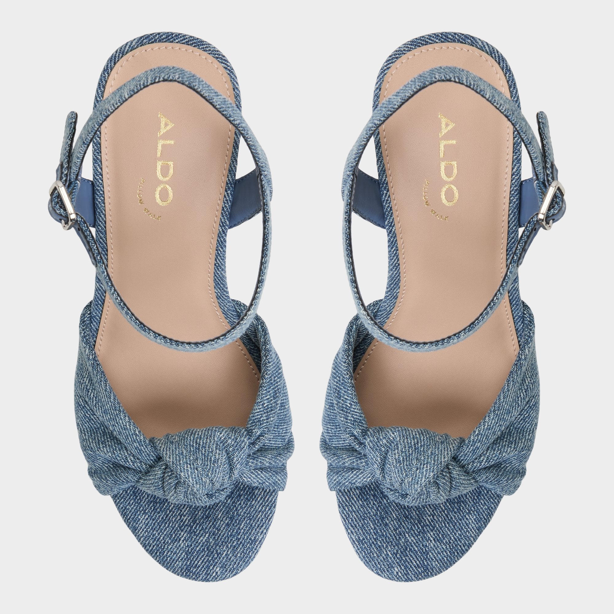 Ulialdan Blue Combo Women's Platform sandals - Strappy heeled sandal | Aldo online
