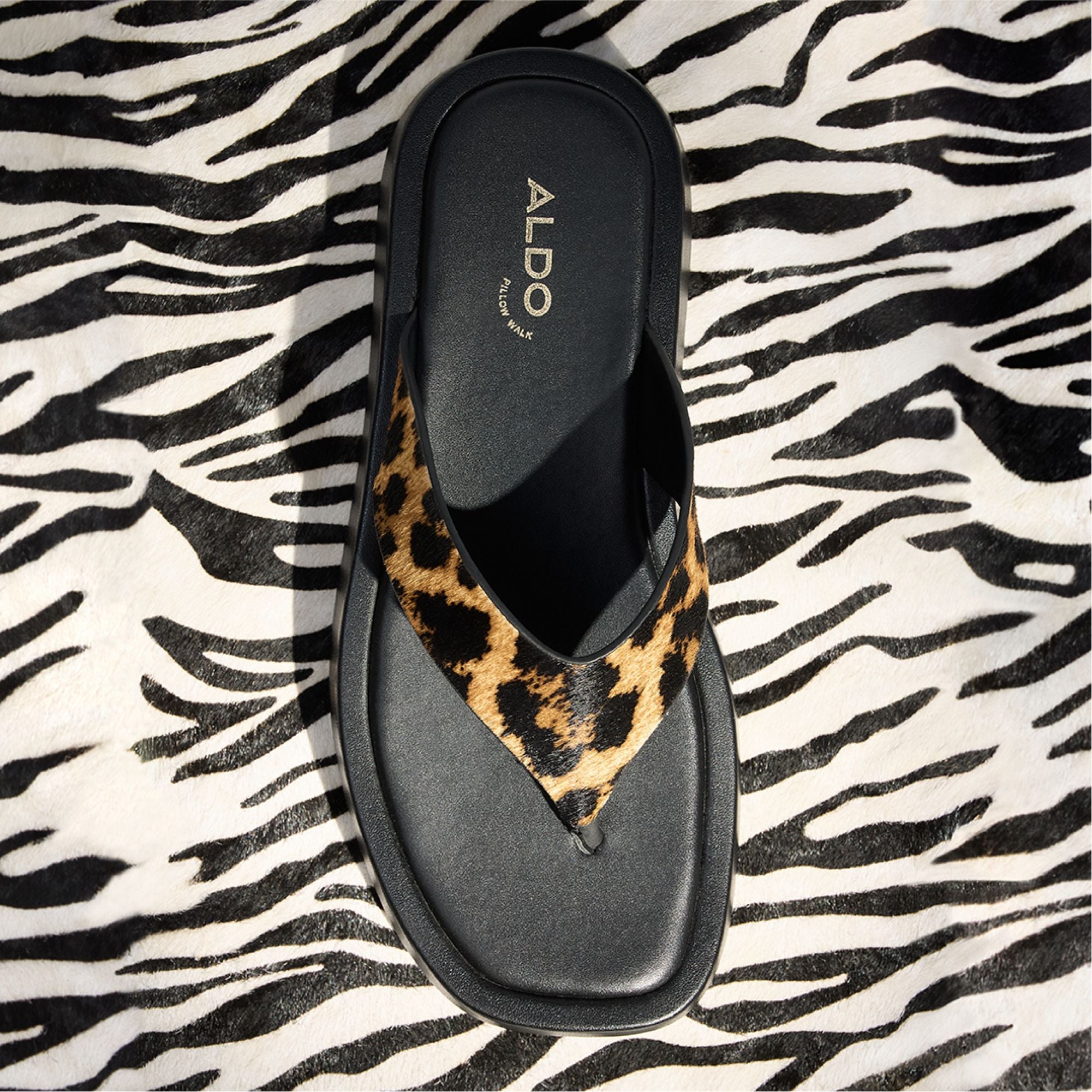 Grettle Brown Multi Women's Flats - Flip flop, Platform | Aldo outlet