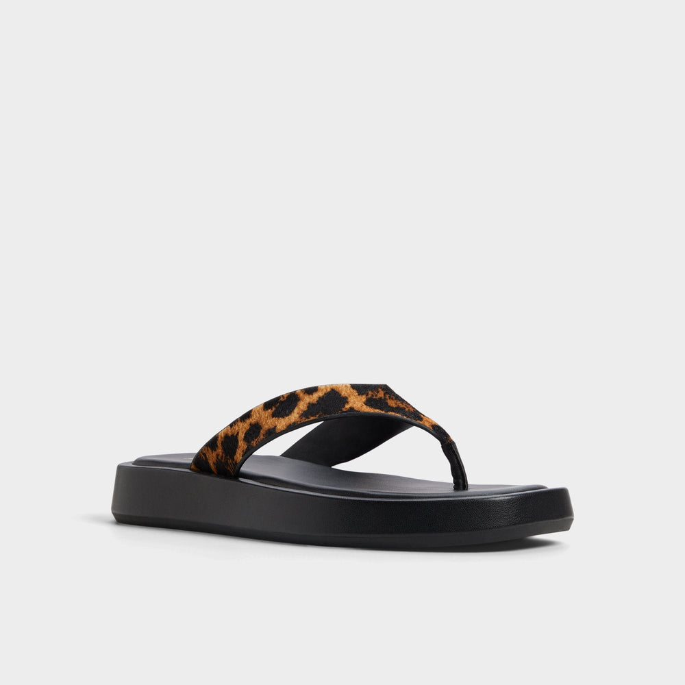 Grettle Brown Multi Women's Flats - Flip flop, Platform | Aldo outlet