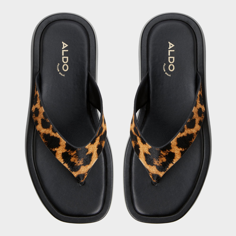 Grettle Brown Multi Women's Flats - Flip flop, Platform | Aldo outlet