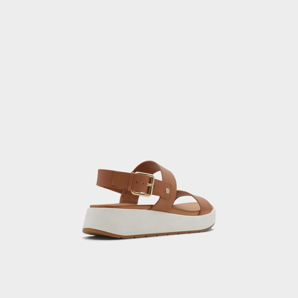 Silyia Dark Beige Women's Sandals - Flat sandal | Aldo for sale