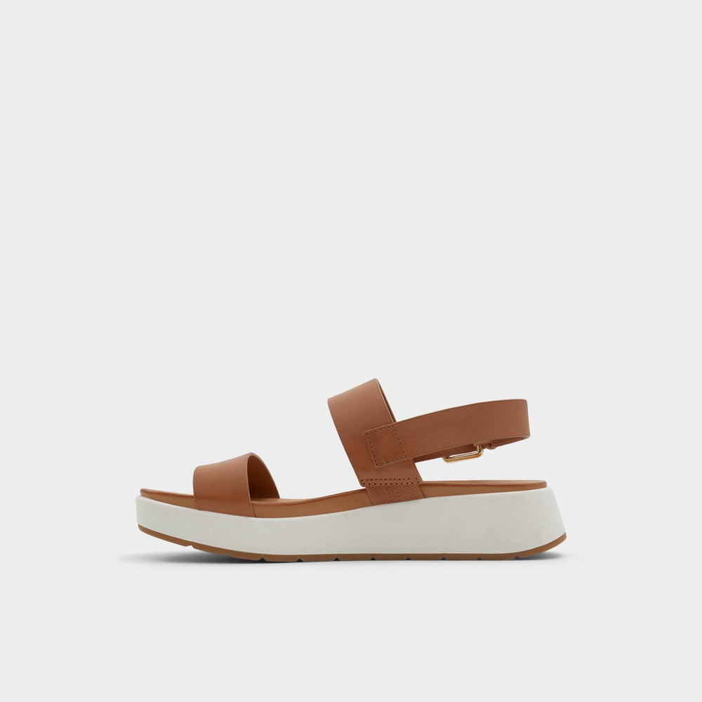 Silyia Dark Beige Women's Sandals - Flat sandal | Aldo for sale