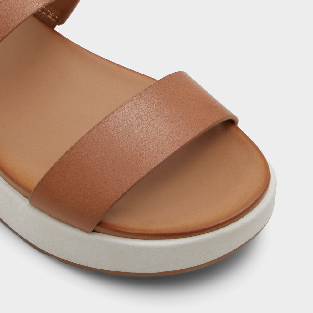 Silyia Dark Beige Women's Sandals - Flat sandal | Aldo for sale
