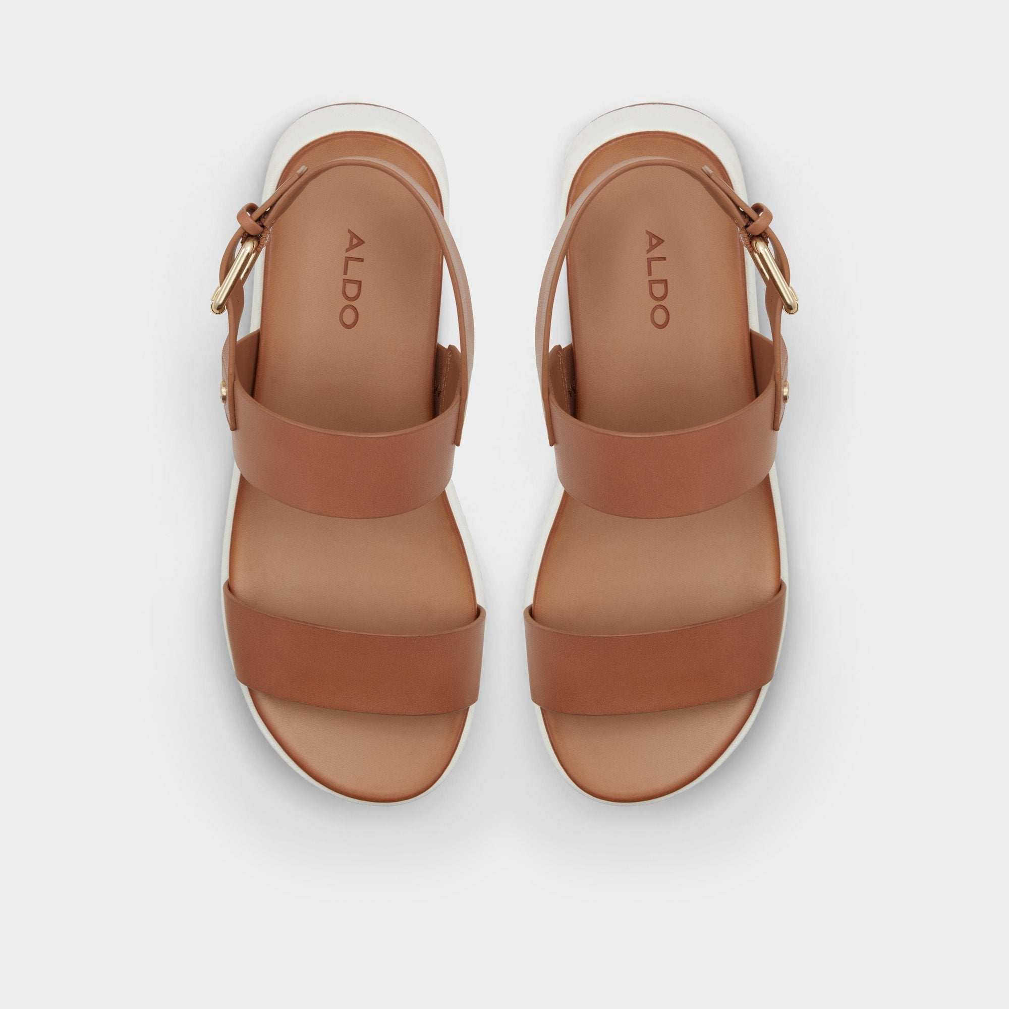 Silyia Dark Beige Women's Sandals - Flat sandal | Aldo for sale