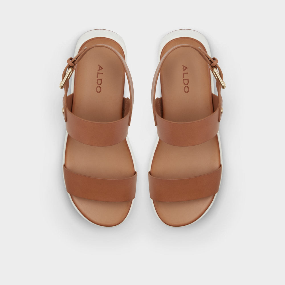 Silyia Dark Beige Women's Sandals - Flat sandal | Aldo for sale