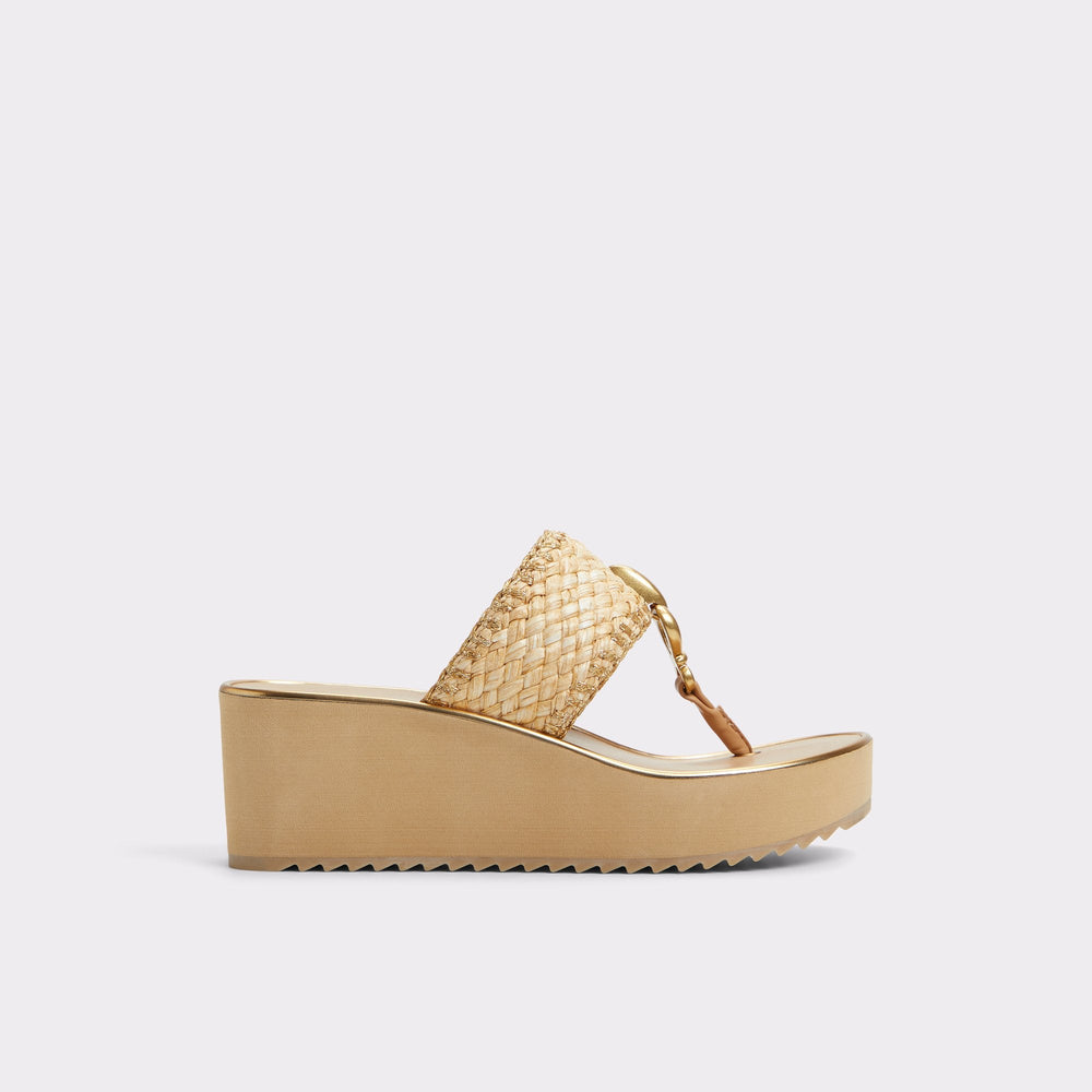 Penelopy Natural Women's Wedges - Wedge sandal, Wedge heel | Aldo outlet