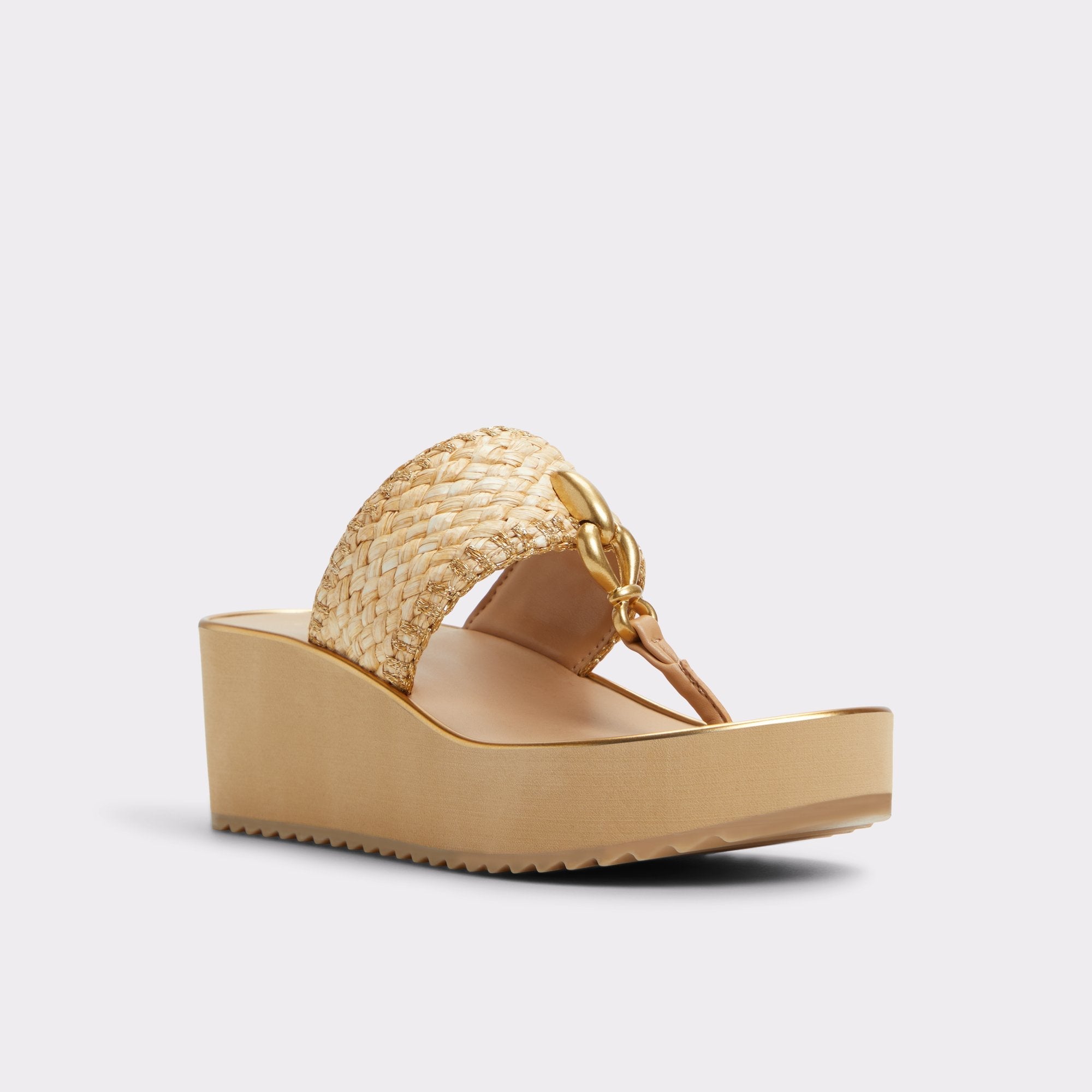 Penelopy Natural Women's Wedges - Wedge sandal, Wedge heel | Aldo outlet