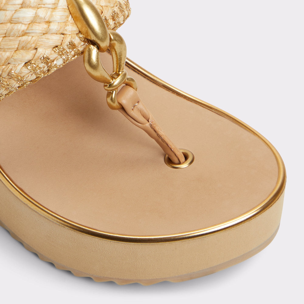 Penelopy Natural Women's Wedges - Wedge sandal, Wedge heel | Aldo outlet