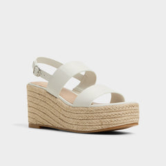 Keoni Open White Women's Platform sandals - Wedge sandal | Aldo sale