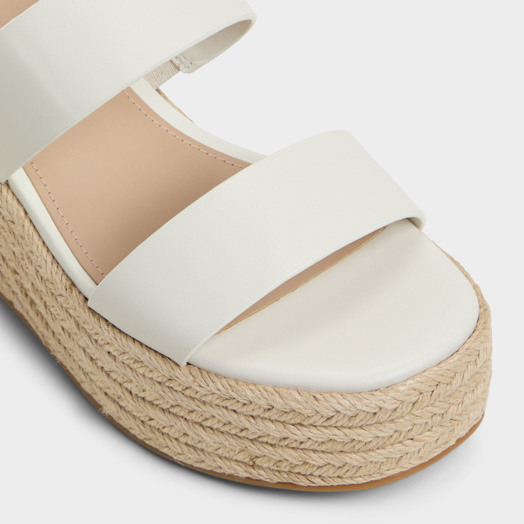 Keoni Open White Women's Platform sandals - Wedge sandal | Aldo sale