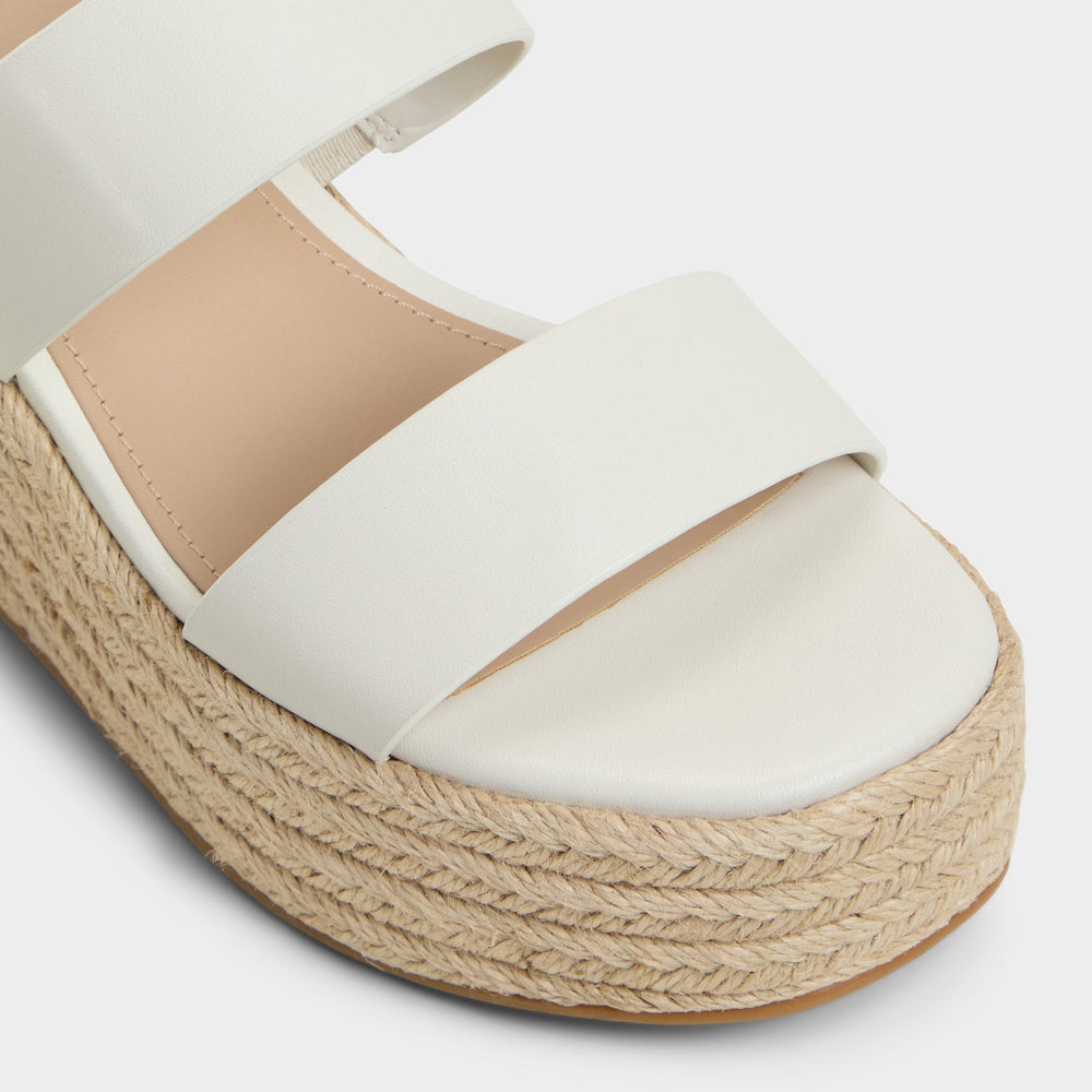 Keoni Open White Women's Platform sandals - Wedge sandal | Aldo sale