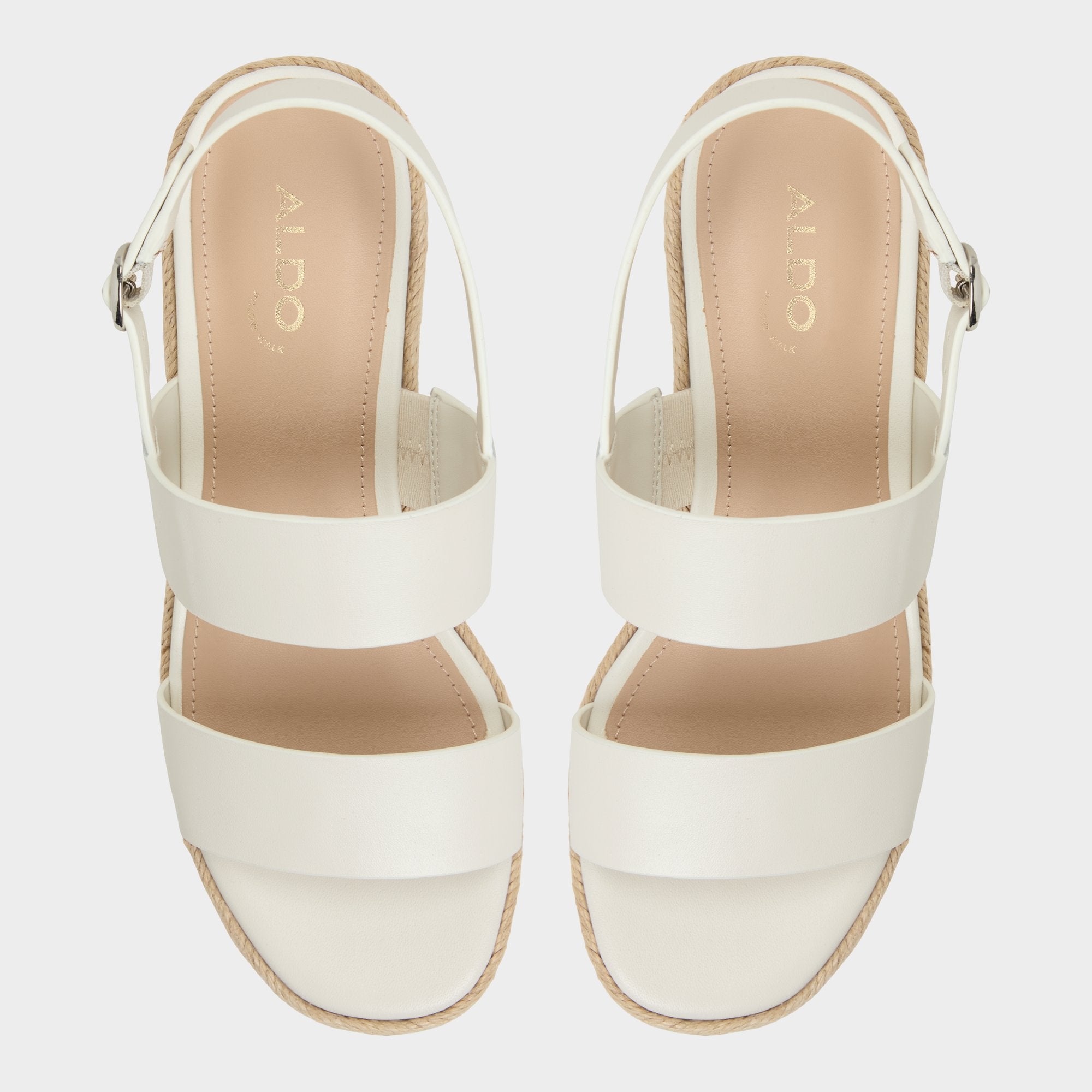 Keoni Open White Women's Platform sandals - Wedge sandal | Aldo sale